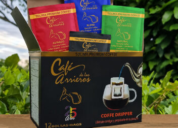 Producto de café de especialidad de Café de los Arrieros, Ibagué
