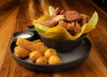 Platos de El Churrasco, restaurante en Ibagué