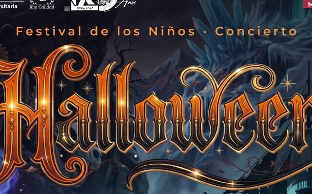 Afiche del Concierto Halloween – Festival de los Niños, Conservatorio del Tolima, Ibagué